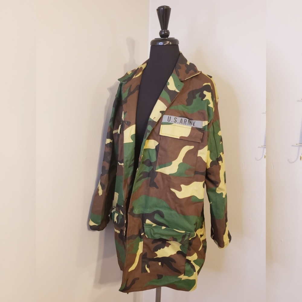 Camouflage blazer